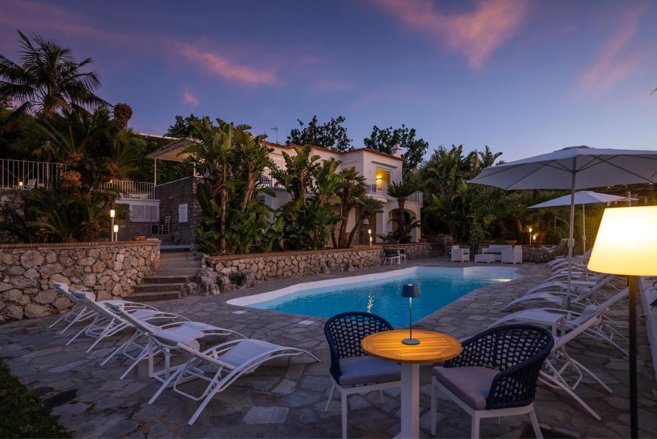 Capri Blue Luxury Villa Le Tre Monelle Anacapri (Isola di Capri) Exterior foto