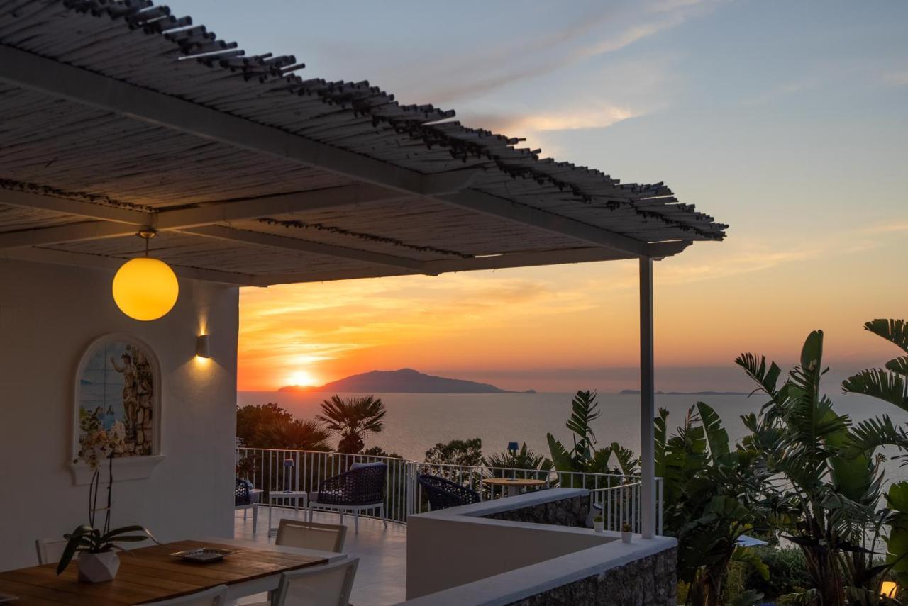 Capri Blue Luxury Villa Le Tre Monelle Anacapri (Isola di Capri) Exterior foto