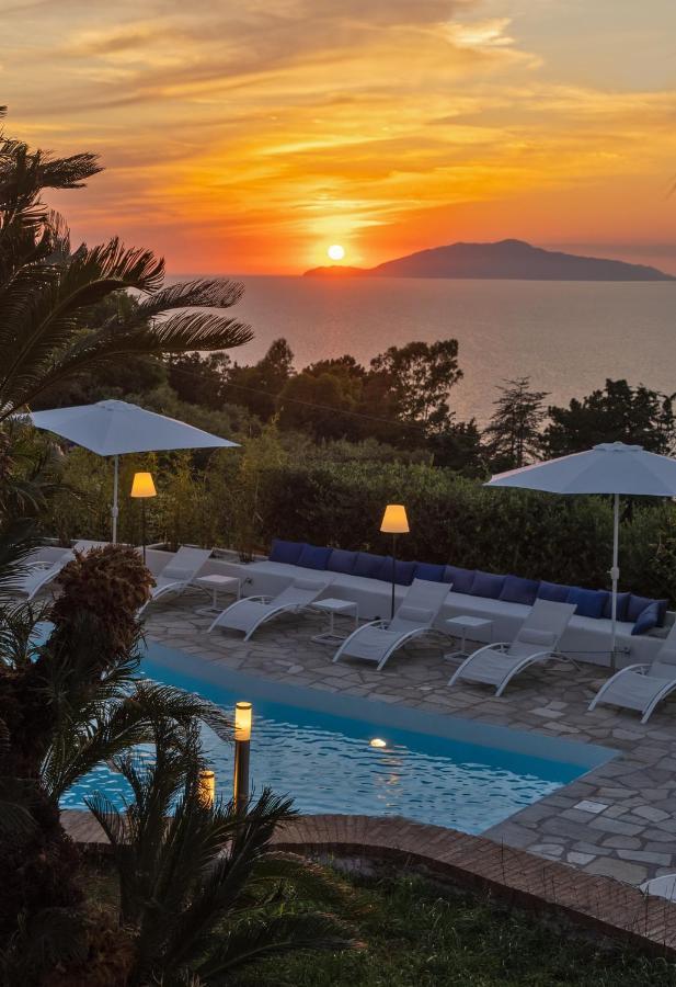 Capri Blue Luxury Villa Le Tre Monelle Anacapri (Isola di Capri) Exterior foto