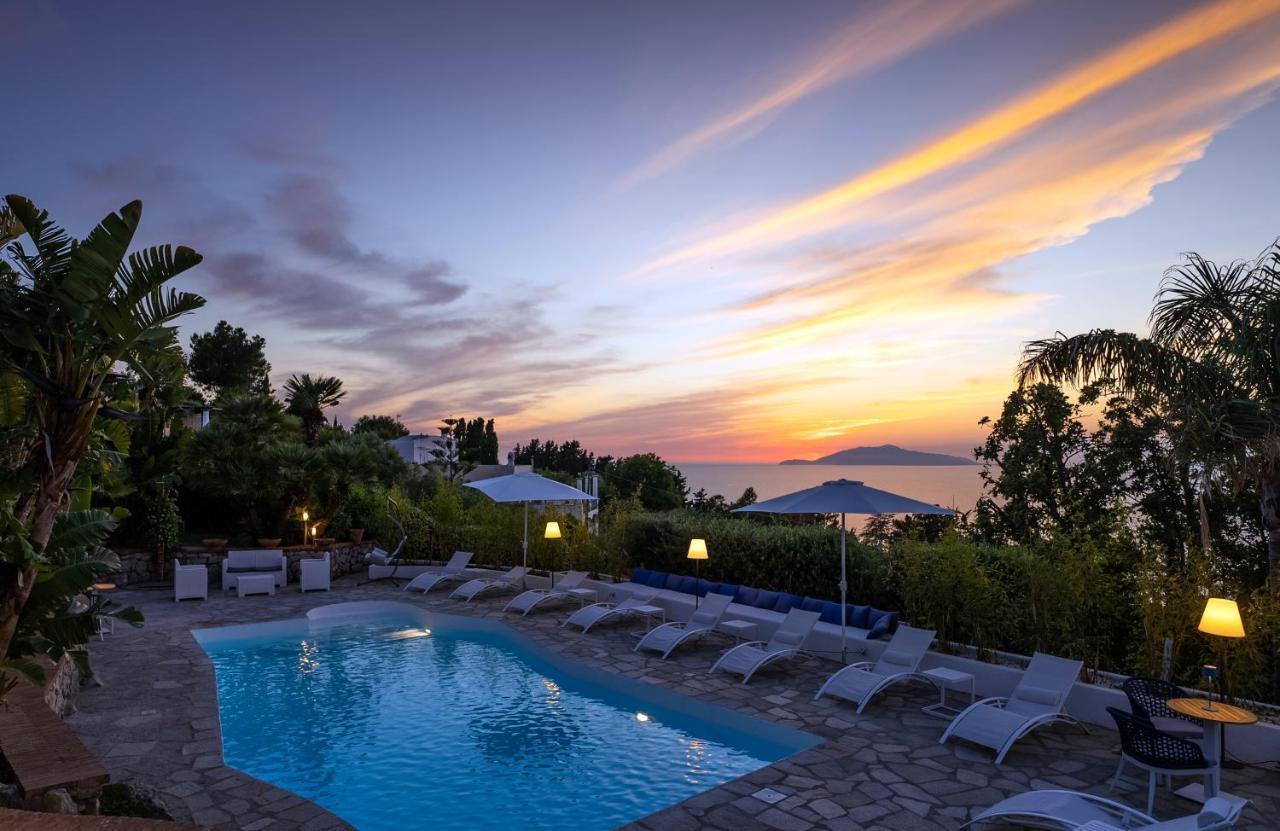 Capri Blue Luxury Villa Le Tre Monelle Anacapri (Isola di Capri) Exterior foto