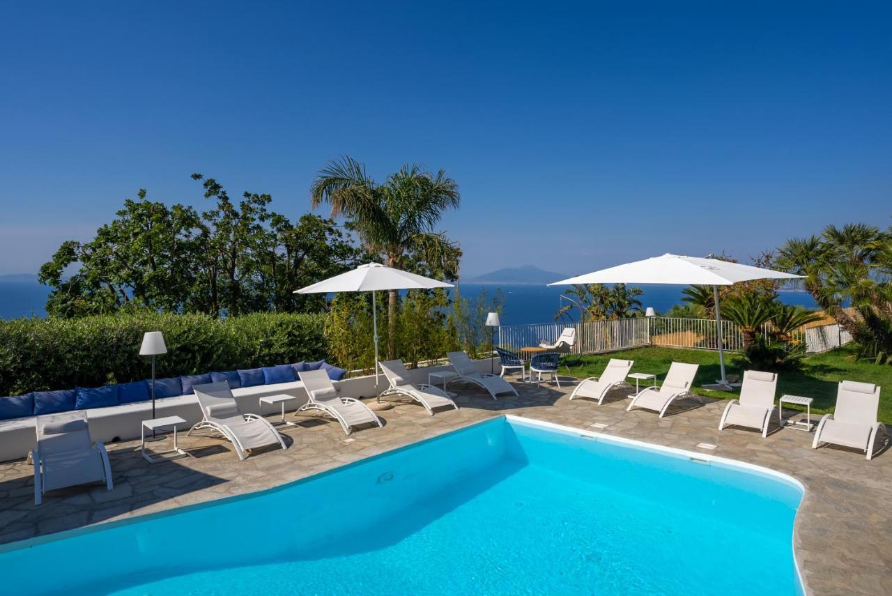 Capri Blue Luxury Villa Le Tre Monelle Anacapri (Isola di Capri) Exterior foto