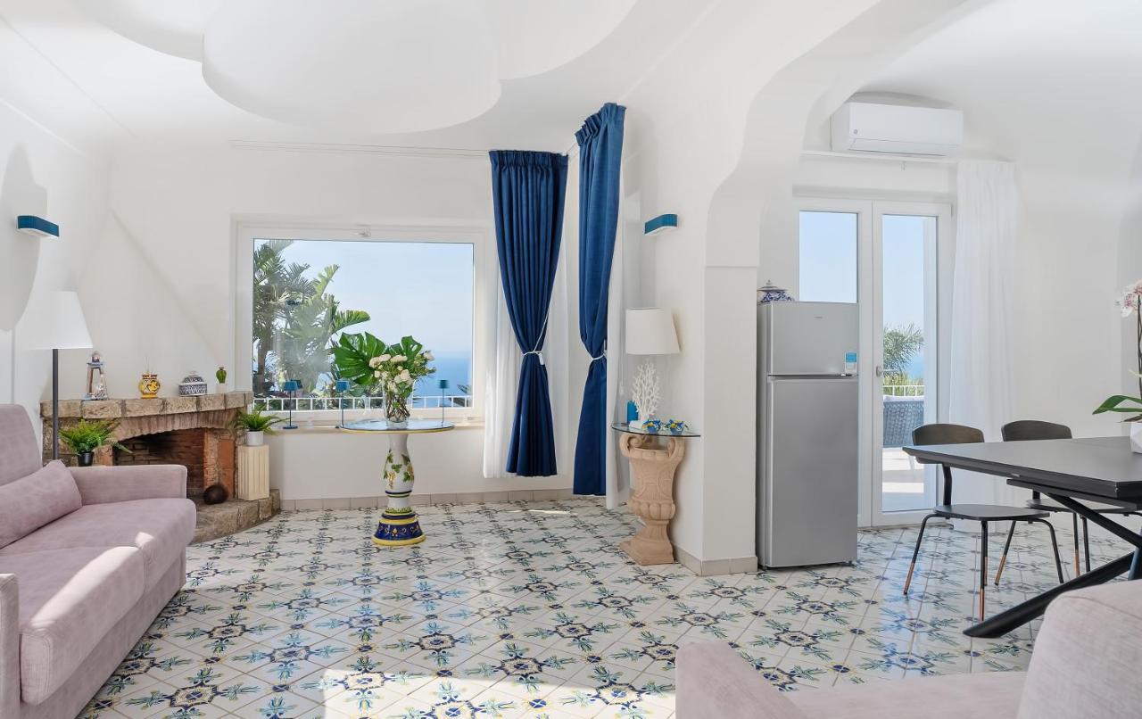 Capri Blue Luxury Villa Le Tre Monelle Anacapri (Isola di Capri) Exterior foto
